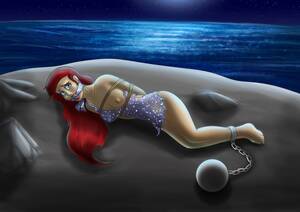 Ariel Tied - the little mermaid xxx ariel #9351537527 bondage bound disney exposed fear  gag gagged see-through sparkling | Disney Porn