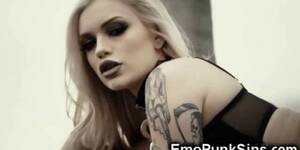 Goth Blonde Porn Movies - Slutty Goth Blonde Babe Fucked Rough (Alex Grey) - Tnaflix.com