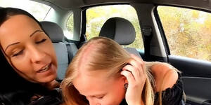 lesbian car sex mom - German Teen Lesbian Public Fuck In Car HD SEX Porn Video 12:36