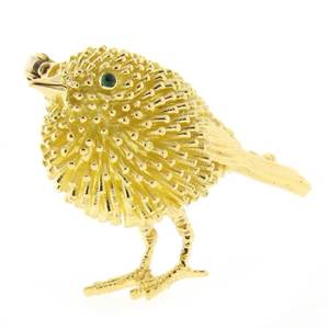 Baby Chicken Porn - Gold Baby Chick Brooch