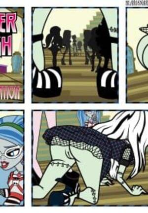 Migh - Frankie's Initiation (Monster High) [Blargsnarf] Porn Comic - AllPornComic