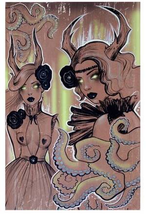 Horror Porn Art - Site dedicated to multimedia artist Suspiria. Tattoos, original paintings,  prints and limited edition clothing. Find this Pin and more on Horror Porn  ...