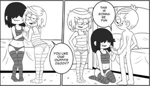 Lincoln Cartoon Porn - Lincoln x Lucy x Lupa Porn comic, Rule 34 comic, Cartoon porn comic -  GOLDENCOMICS