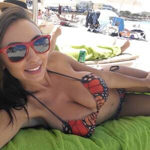 bikini on beach laying down - Laying down in a bikini Porn Pic - EPORNER