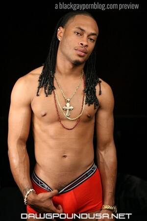 New Black Male Porn Stars - black gay porn star Jovonnie in New Years Threesome #bigbulge #eyecandy  #hotblackguys