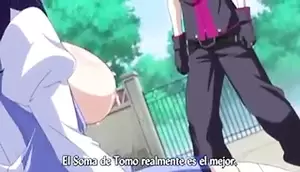 Anime Porn Sucking Boobs - School girl gets her big boobs sucked on | xHamster