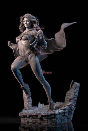 Megan Fox Supergirl Porn - Supergirl CW - Melissa Benoist (Sexy Version) â€“ VXLabs Art