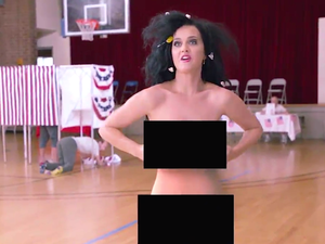 Katy Perry Porn - Katy Perry Naked Voter Registration Video: Singer Encourages You to Vote  With Nude Clip