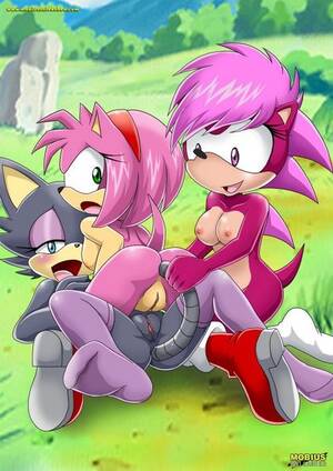 amy rose lesbian porno - Amy Rose was ready for some lesbian actionâ€¦ but she was not expecting anal!  â€“ Sonic Cartoon Sex