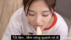 banana asian sex - Teach Beautiful Girl To Eat Banana Porn Video