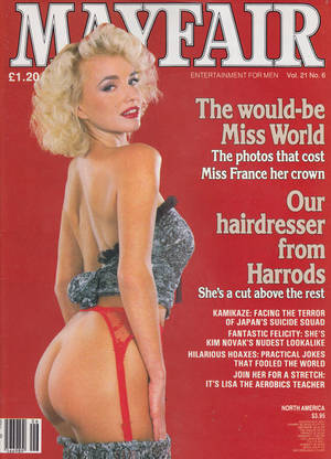 80s Magazine Ads - 21 # 6 Magazine Back Issue porn magazine mayfair 1986 back issues hot sexy  vixens erotic raunchy pictorials naughty girls tight