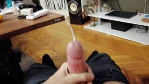 cock work cum - Wanking my big cock after work and cumshot - XNXX.COM