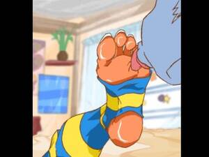 famous toons footjob - Feet Comic
