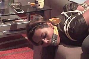 Amateur Wife Bondage - Bondage and tying up an amateur wife