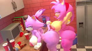 Amy Rose Furry Shemale Porn - Amy x Blaze leviantan581re - XVIDEOS.COM