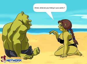 free naked cartoon shrek - Shrek - [Cartoons Network] - Shrek and Ffiona at the Beach fuck