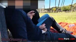 handjob park - French Teacher Handjob Amateur On Public Park To Student With Cumshot  Misscreamy - EPORNER