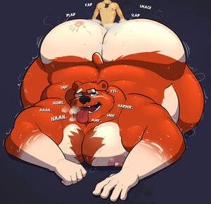 Chubby Gay Furry Porn - Rule 34 - 2boys anthro anthro on anthro anthro penetrated anthro  penetrating anthro penetrating anthro ass bear big butt chubby fat froot  art furry gay lion looking back male male/male male anthro