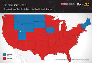 Ass Porn Hub - pornhub-boobs-versus-butts-united-states
