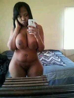 black wife naked selfie - S.S.
