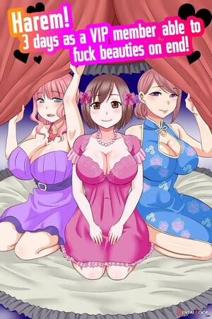 Group Girls Harem - Harem! 3-kakan Bijo-tachi to Yari Makureru VIP Kaiin ni Natta (by Kumikouj)  - Hentai doujinshi for free at HentaiLoop