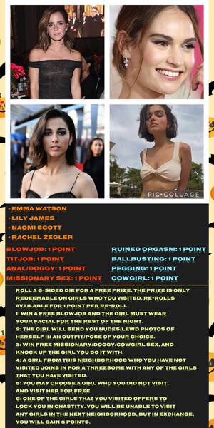 Blowjob Emma Watson Porn - Trick or Treating : r/CelebEconomy