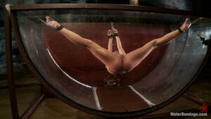 Ariel Tied - Submissive Ariel X gets tied up and toyed in an aquarium | Any Porn