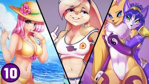 Cartoon Furry Girl Porn - Top 10 Furry Females In Cartoons & Games