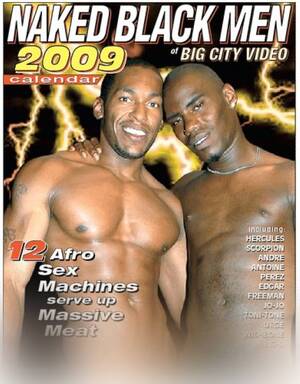 naked black sex videos - Naked Black Men of Big City Video 2009 Calendar : Amazon.com.mx: Libros