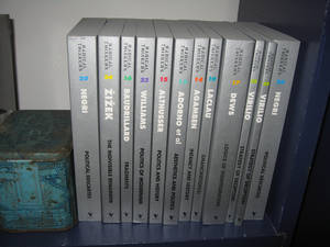 Book - Josh Glenn has the ultimate book porn in his Flickr stream: a luscious  photograph of all a few volumes in Verso's Radical Thinkers series, ...