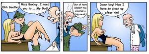 beetle bailey cartoon porn - jab's beetle bailey parody
