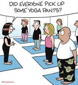 funny yoga - Oh! YOGA pants! Oops! ðŸ˜€ - Friday Fun