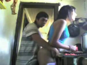indian cousin fuck - Indian cousins penetrating in kitchen and moaning loudly - ZB Porn