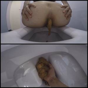 Mature Shitting Porn - Clean Public Toilet Dirty Mature Shit, Full HD 1080p