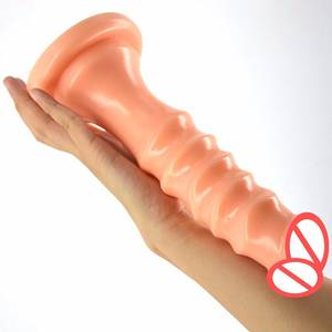 fake dick anal - Ribbed Dildo 24cm Long Dildo Thread Dick Sucker G Spot Fake Penis Female  Women Anal Plug Masturbation Adult Porn Sex Shop World Of Dongs Fun Factory  Hamburg ...