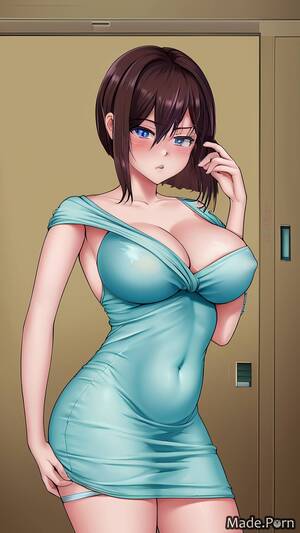 hot buff anime shemale - Porn image of lift dress shemale transparent bedroom straight hair pouting  lips big hips created by AI