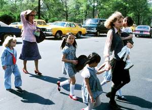 girl toying her pussy outdoor - Farrow and Maureen O'Sullivan, her mother, walk with Fletcher, Soon-