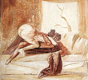 Ancient Roman Porn Frescos - erotic Roman fresco