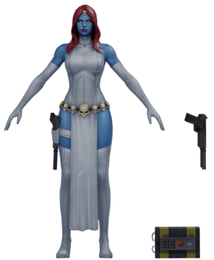 Deadpool And Mystique Porn - Mystique MFF for XPS by MintArisu on DeviantArt