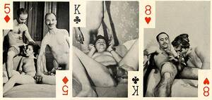 1940 French Porn - Playing Cards Deck 397