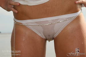 dripping panties - ... teen wet panties