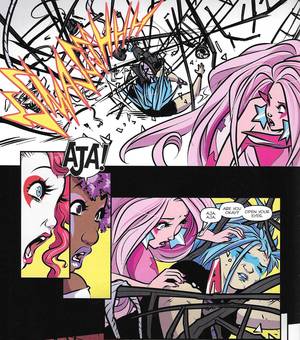 Jem And The Holograms Porn Comics - Of course, this event really ramps up the tension between the Holograms and  the Misfits. Especially after Kimber realizes that the Misfits' assistant  was ...