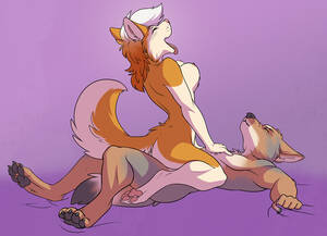 Furry Porn Cowgirl Position - Rule 34 - anthro ass breasts canine closed eyes cowgirl position cross fox  dashwood dinobutt duo female fox foxjump fur furry kittysaurus lying male  mammal nude on back on top open mouth