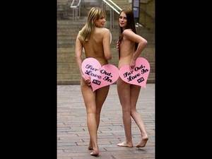 fat cop naked - Half naked cop directs a street traffic - nudity