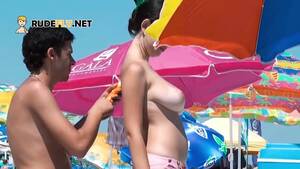 kissing nudists - Free Stripped Teen Nudist Lets the Water Kiss her Body Porn Video HD