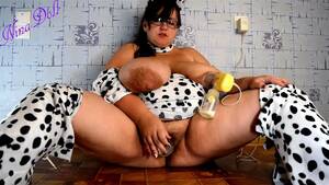 nina lactating - Watch Nina Doll - Cow Fucking with Bottle and Tons of Milk - Bbw, Milf,  Dildo Porn - SpankBang