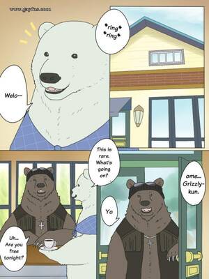 Grizzly Bear Giant Dick - Page 2 | Otou/Polar-Bear-And-Grizzly-Just-Have-Sex-Shirokuma-Cafe | Gayfus  - Gay Sex and Porn Comics