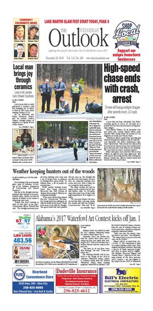Dadeville Alabama Amateur Couple Porn - Dec 28, 2016 Alex City Outlook by Tallapoosa Publishers - Issuu