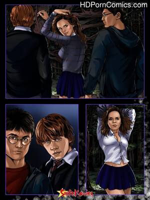 harry potter cartoon porn - Harry Potter-Hermione In A Dark Forest free Cartoon Porn Comic | HD Porn  Comics