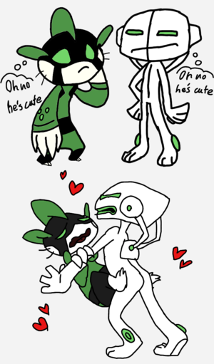 Ditto Ben 10 Porn - Rule 34 - 2boys 3 toes alien ben 10 ditto (ben 10) duo echo echo furzekii  heart humanoid male notfornothin sex splixson yaoi | 3423862